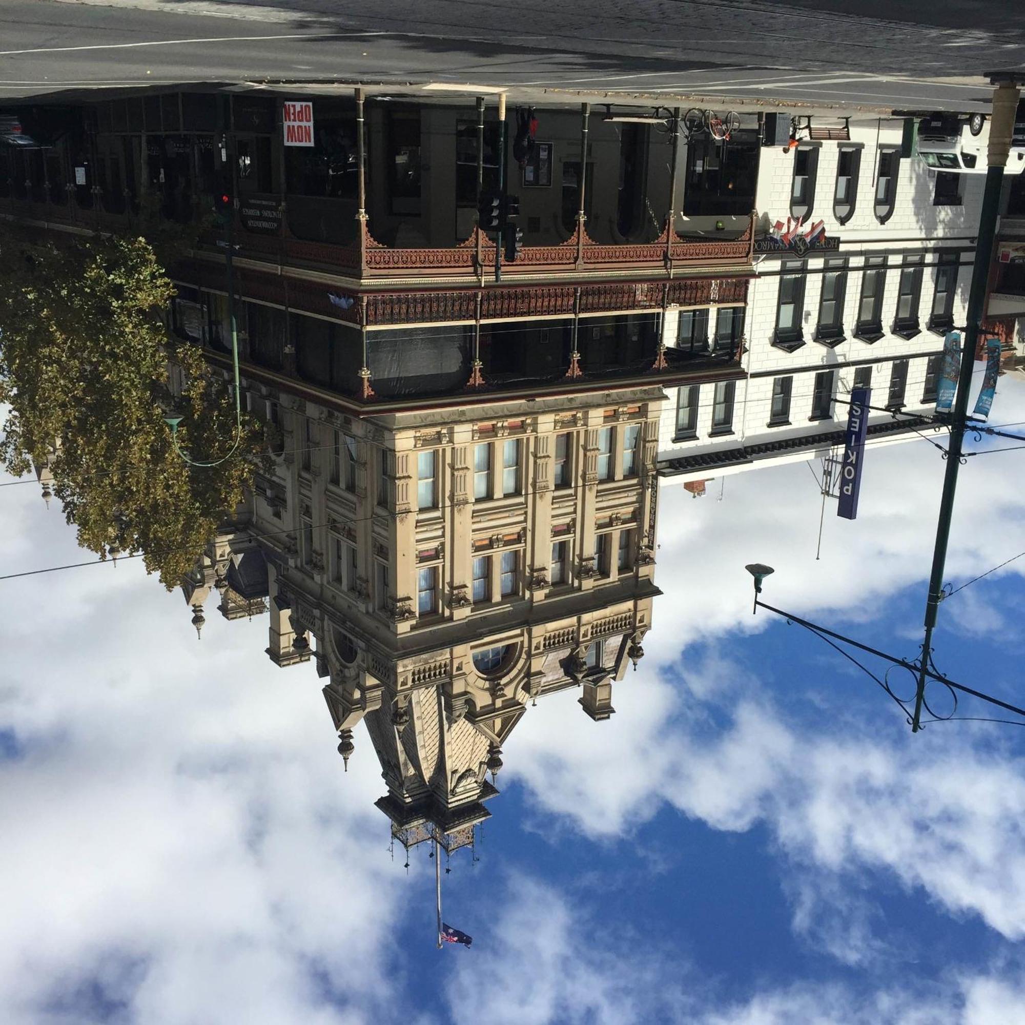The Hotel Shamrock Bendigo Kültér fotó